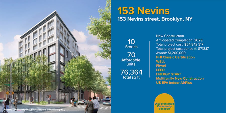 157 Nevins - Multifamily Buildings of Excellence Winner