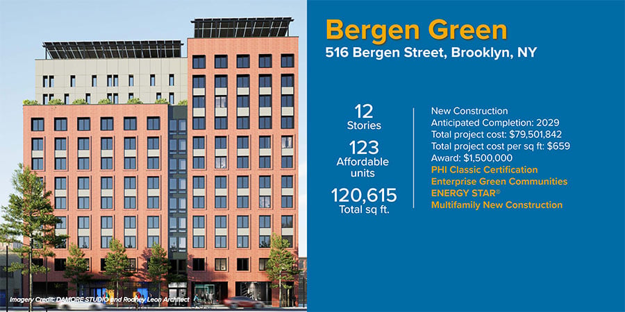 Bergen Green - Multifamily Buildings of Excellence Winner