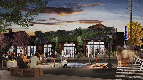 Rendering of GarageWORKS Studios