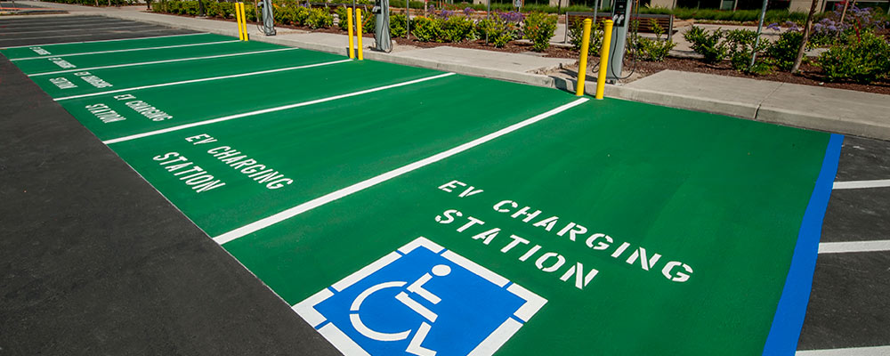 charging station parking spot