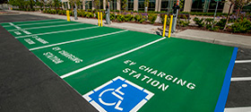 charging station parking spot