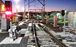 International Electronic Machines (IEM) Corporation's Wheel Inspection Safety Environment (WISE) wheel inspection system, developed with NYSERDA funding, detects defects in railcar wheels as they roll by