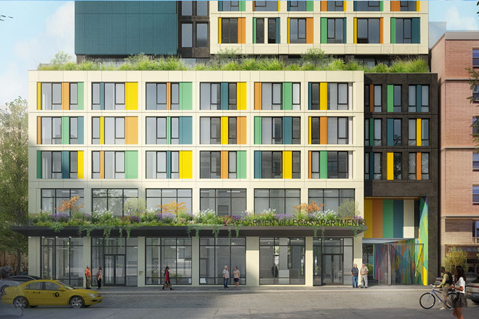CVA and Casita Apartments Facade