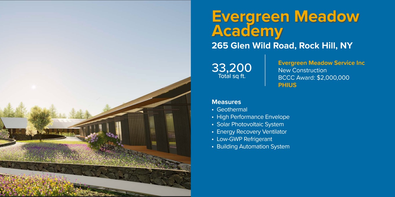 Evergreen Meadow Academy Building, Rock Hill, NY
