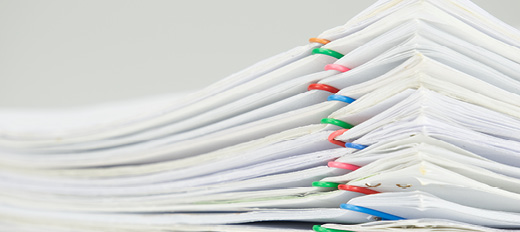 stack of papers