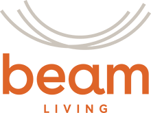 beam LIVING logo
