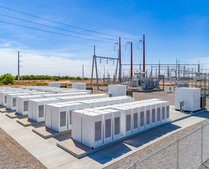 Battery storage facility