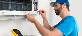 HVAC worker