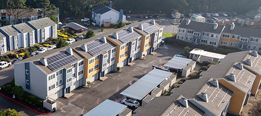 solar tiles on roofs