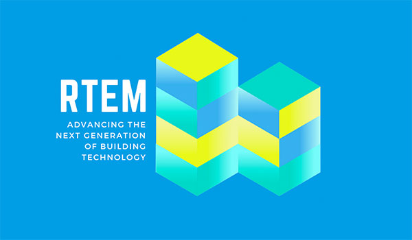 RTEM logo with slogan that reads "Advancing the next generation of building technology".