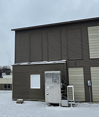 heating and cooling unit
