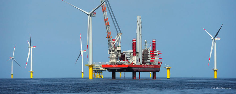Offshore wind crane platform