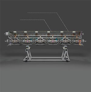 Infographic on CBETA's particle accelerator